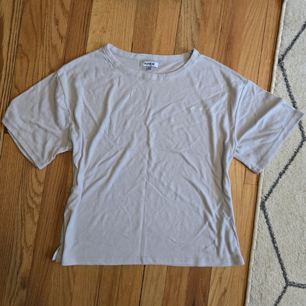 Hurley Light Gray Women's Crop Top
